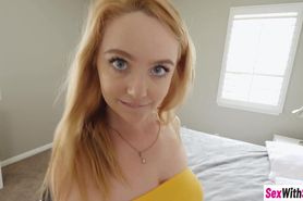 Slutty stepsister pussy fucked by her horny stepbrother