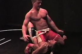 Adam vs Nick wrestling