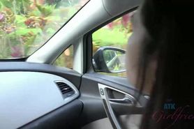 ATK Girlfriends - The drive got more interesting once she began sucking your dick