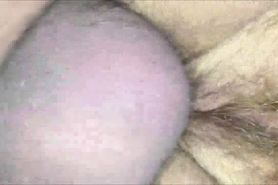 Hairy vagina closeup fuck