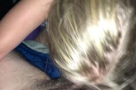 Amazing Blowjob by horny blonde MILF