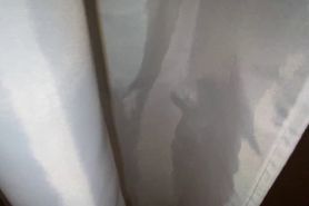 I Spied and Shot on Video how my Sister Washes in the Shower