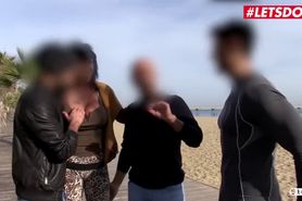 Letsdoeit - Busty Spanish Pornstar Picks Up Amateur Guy To Screw Him Hard