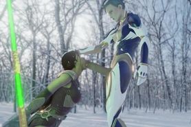 Mortal Kombat Jade and Frost