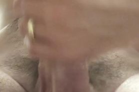 Thick cock in your face stroking - dick worship - huge load