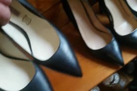 Some of my wife's heels, what would you do if you had 15 minutes alone with these shoes?