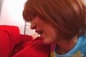 Asian redhead teen gets picked up for part2 - video 2
