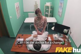 Fake Hospital Dirty Doc stuffs his big cock into patients tight wet pussy