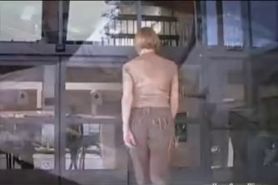 Big tit blonde amateur MILF creampied in homemade screw video