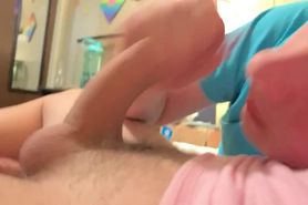 Young Twink Sucking my cock Like A Lollipop  #quarantine #covid