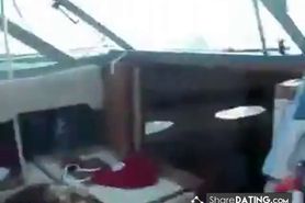 real boat sex MILF