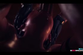 Lara Croft Rough Fucked In A Threesome  3D Hentai Uncensored