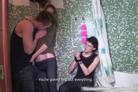 russian teens in bathroom cuckold actionmp4