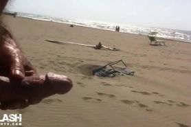 cock in the beach