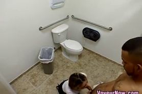 Slut Recorded Fucking In Public Toilet - video 1