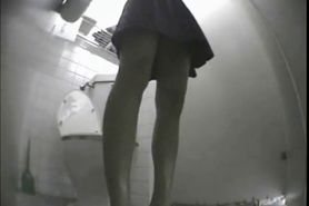 Uniform Girl Toilet Masturbation