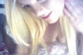 Cute Blonde On WebCam 4