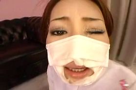 Japanese masked girl
