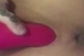 Lonely Girl Masturbates her Pussy at Home