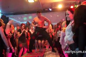 Unusual nymphos get totally wild and undressed at hardcore party