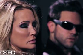jessica drake Takes Facials From 2 Dicks - Wicked Pictures