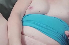 Hot Wife Rides Huge Dildo on Cam Show Great Big Tits