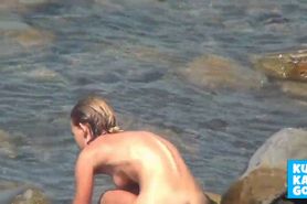 Naked Beach Babe With Killer Body