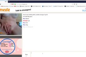 Horny Girl just wants to Fuck Pillow and Dildo on Omegle