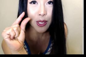 Asian Girl makes Fun of my Tiny Cock in Freechat. SPH