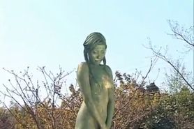 Crazy Japanese bronze statue moves part2