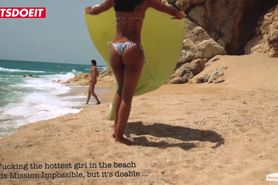Letsdoeit - How To Seduce And Screw Hottest Girl At The Beach