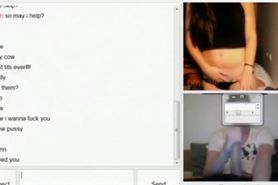 Hot sexy girl and big dick show omegle.mp4