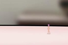 [2D Flash Shrinking] Eris Shrinking on Suzu's Nipple by Candyrocksgiantess