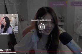 Twitch Jessica Burps While Watching Her Own Burp Compilation