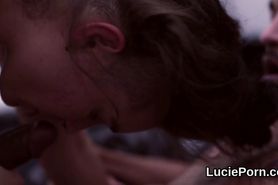 Newbie lesbian girls get their wet pussies licked and poked