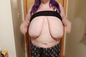 Titty drop with huge natural boobs *custom request