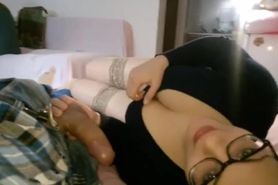 Gf Sucks cock while sister in the room