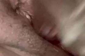 Fucking myself with my dildo and talking dirty