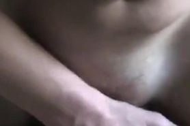 Playful wife riding cock and getting a creampie