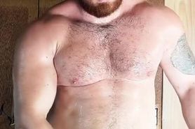 Big Cock Bodybuilder Sweaty Naked Posing Onlyfansbeefbeast Wes Norton