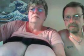 Granny and Gramps on webcam but they don't do shit