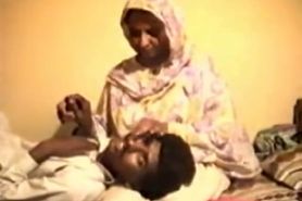 Pakistani Village Granny Fucked by Teen