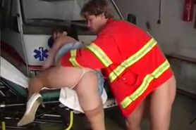 Nurse Fucked On Gurney