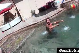 Topless pool party during spring break - video 1