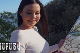 MOFOS - Big tit Sasha Foxx gets drilled outdoors in POV