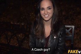 Spanish hotty creampied by a stranger