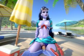 Couple Sexual 3d Animations with a Widowmaker Part 2 [10 min + Full HD]