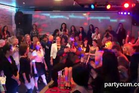 Spicy girls get completely crazy and undressed at hardcore party