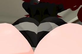 Thicc Goth Chick Takes You to Jiggly Heaven