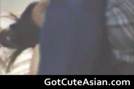 Hidden cam with asian couple making love part2